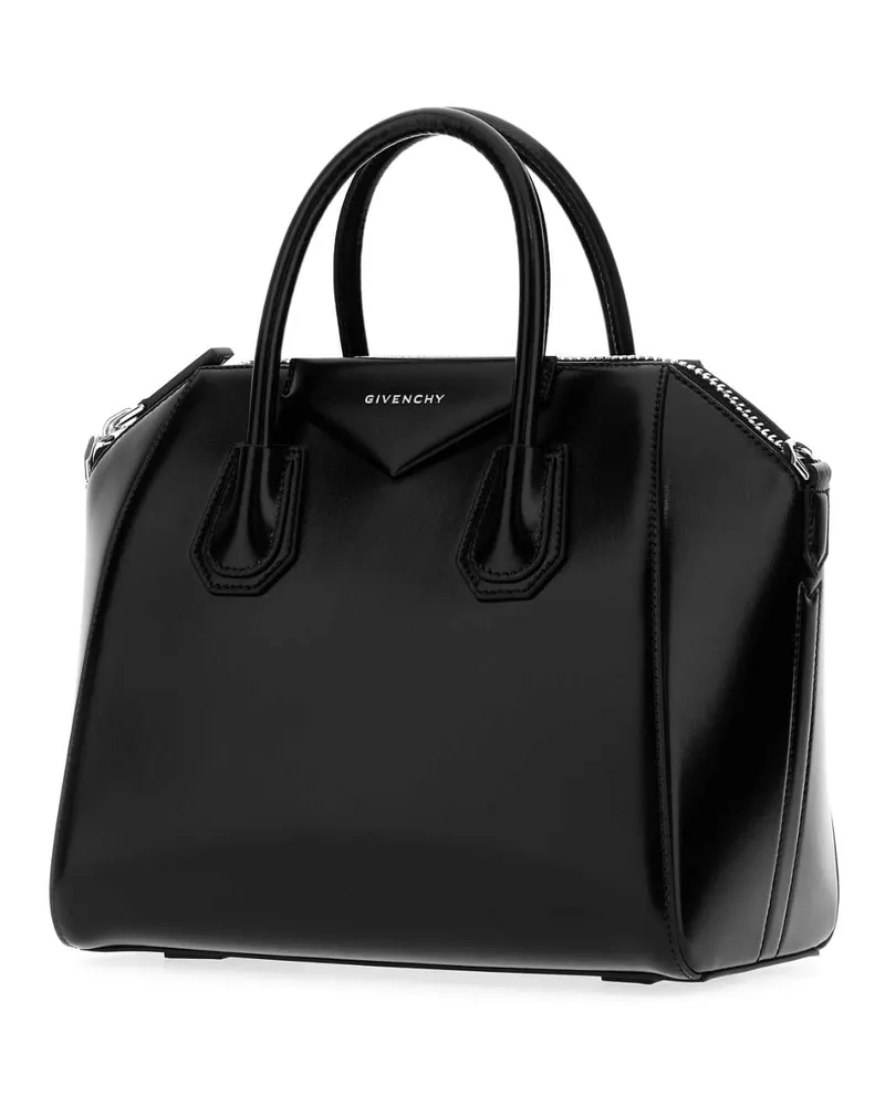 Givenchy Women's Black Leather Small Antigona Handbag Clutch Black