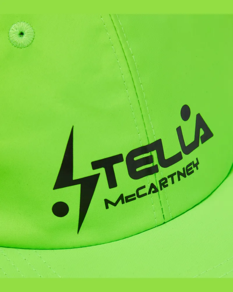 Stella McCartney Women's Logo Baseball Cap Green Accessories > Beanies & Hats Green