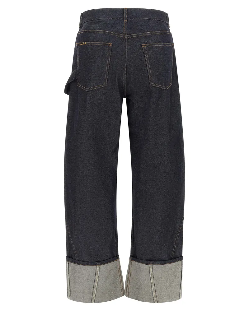 J.W.Anderson Twisted Workwear Jeans — Indigo Indigo