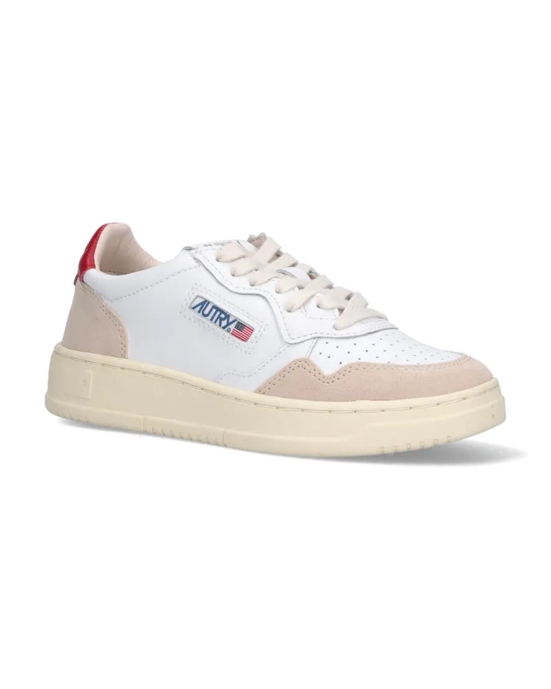 AUTRY Women's Sneakers White Upper: Cow Leather White