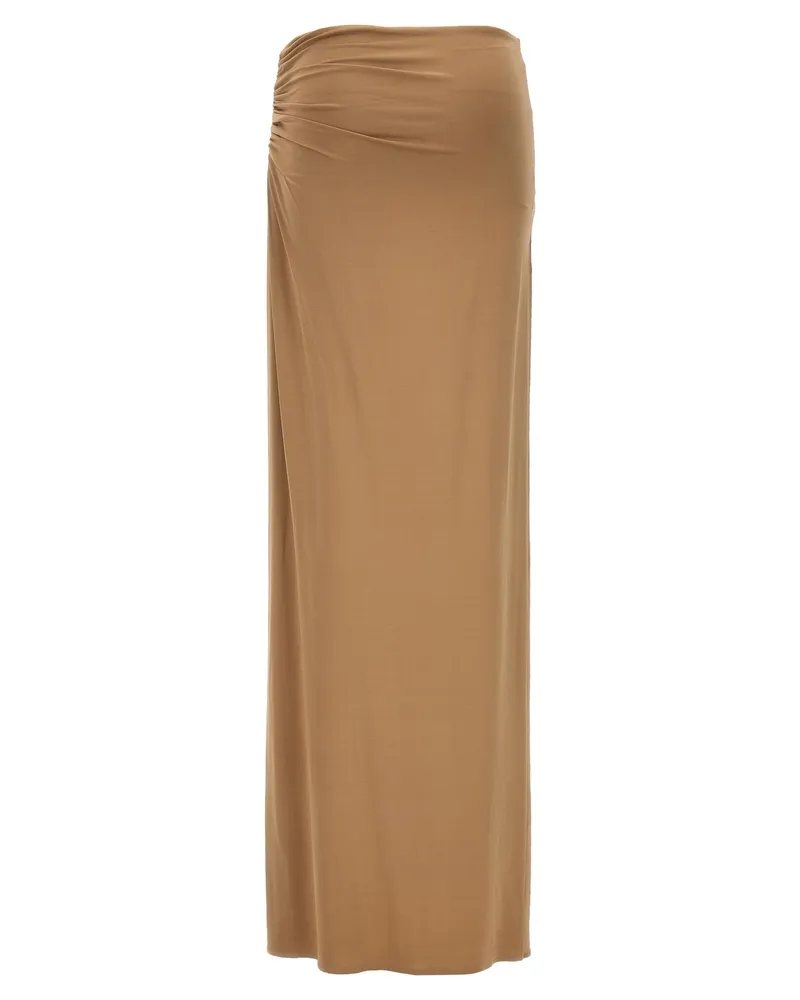 Magda Butrym Skirt — Tan Camel