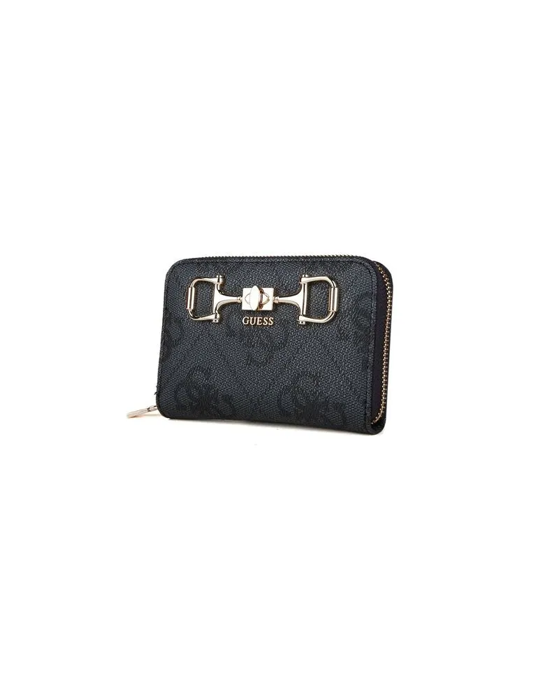 Guess Women's Wallet Coal Logo Polyurethane Bags Black