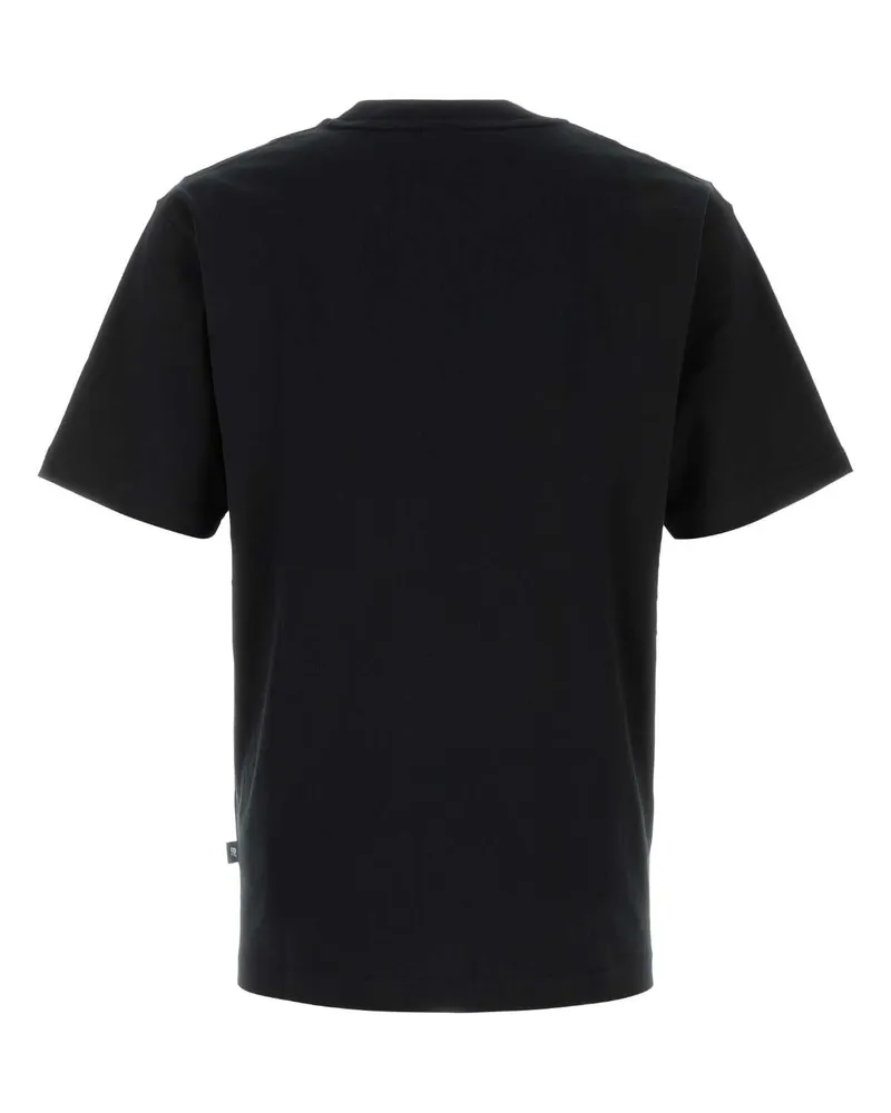 New Balance Men's Black Cotton T-Shirt Exterior Black