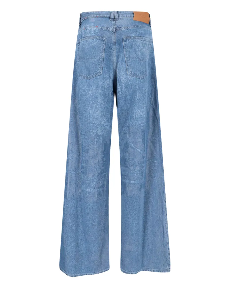 Diesel Women's Jeans Blue Cotton Blue