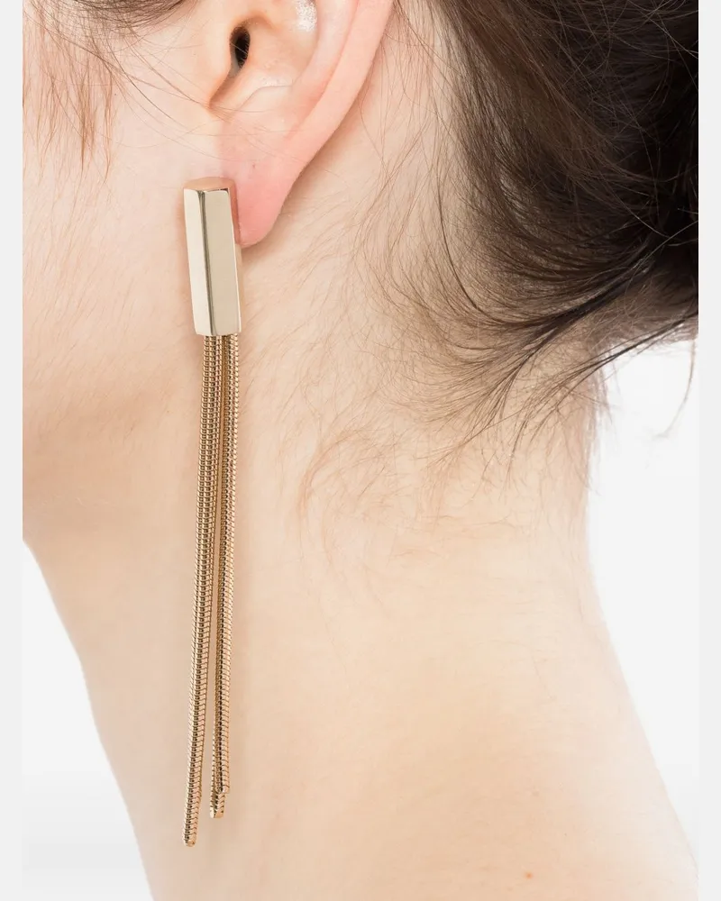 Tom Ford Women's Drop Earrings Gold Gold