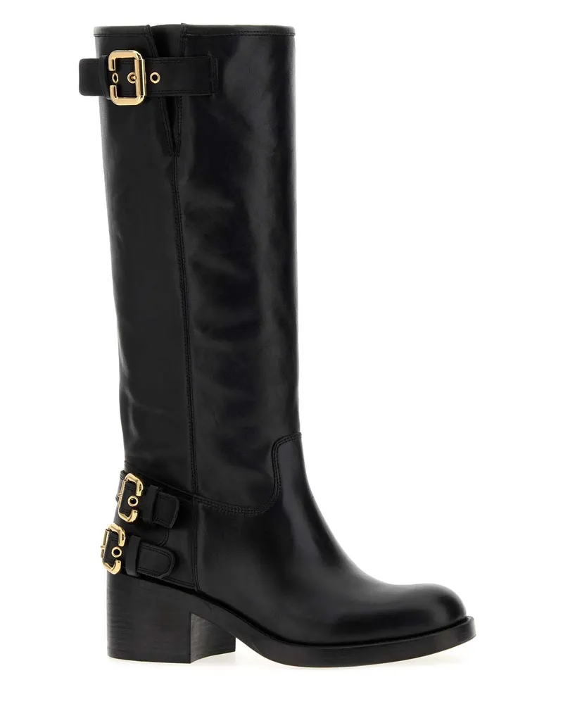 Chloé Black Stivali Boot Black