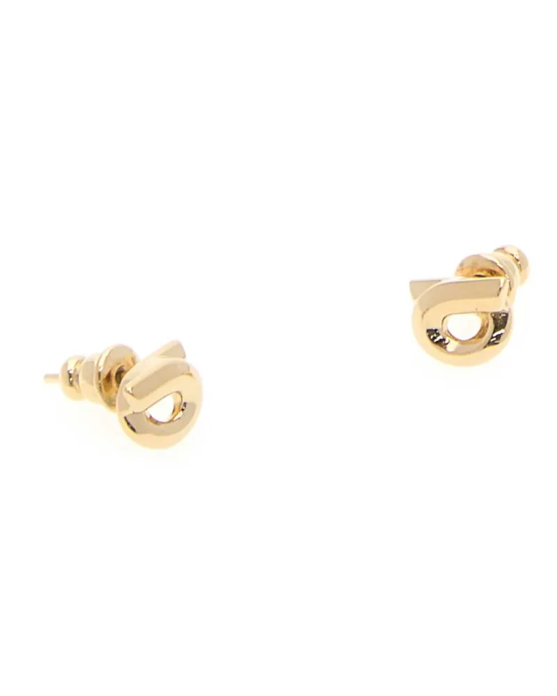 Ferragamo Earrings — Gold Gold