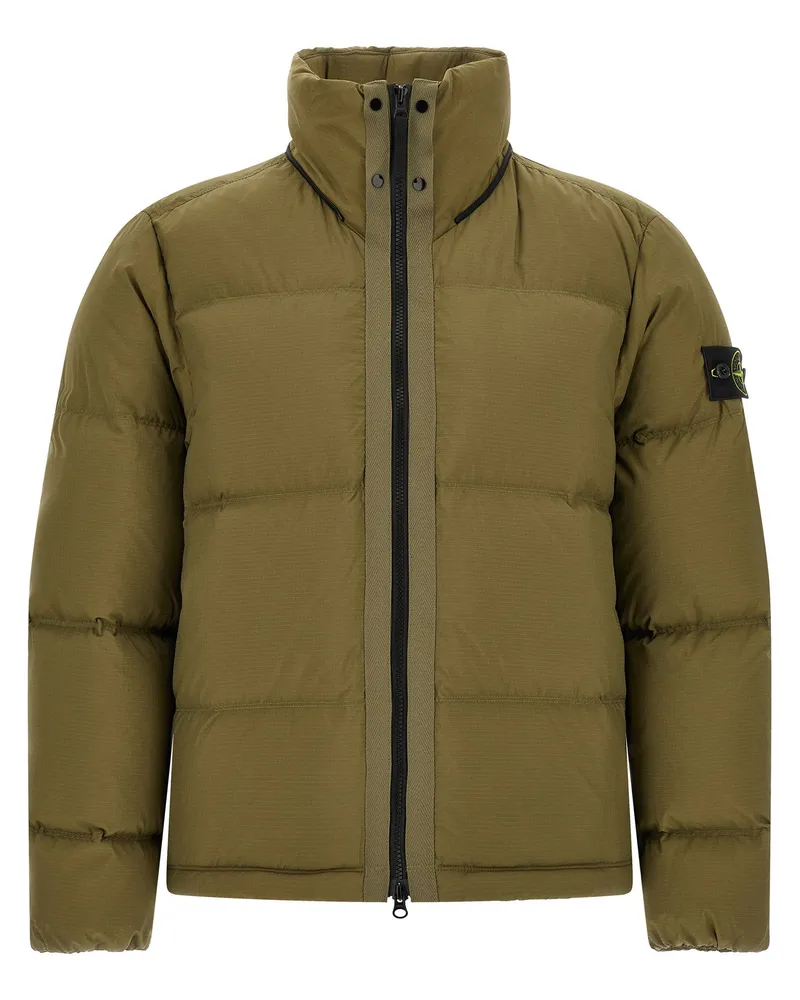 Stone Island Down Jacket — Olive Olive