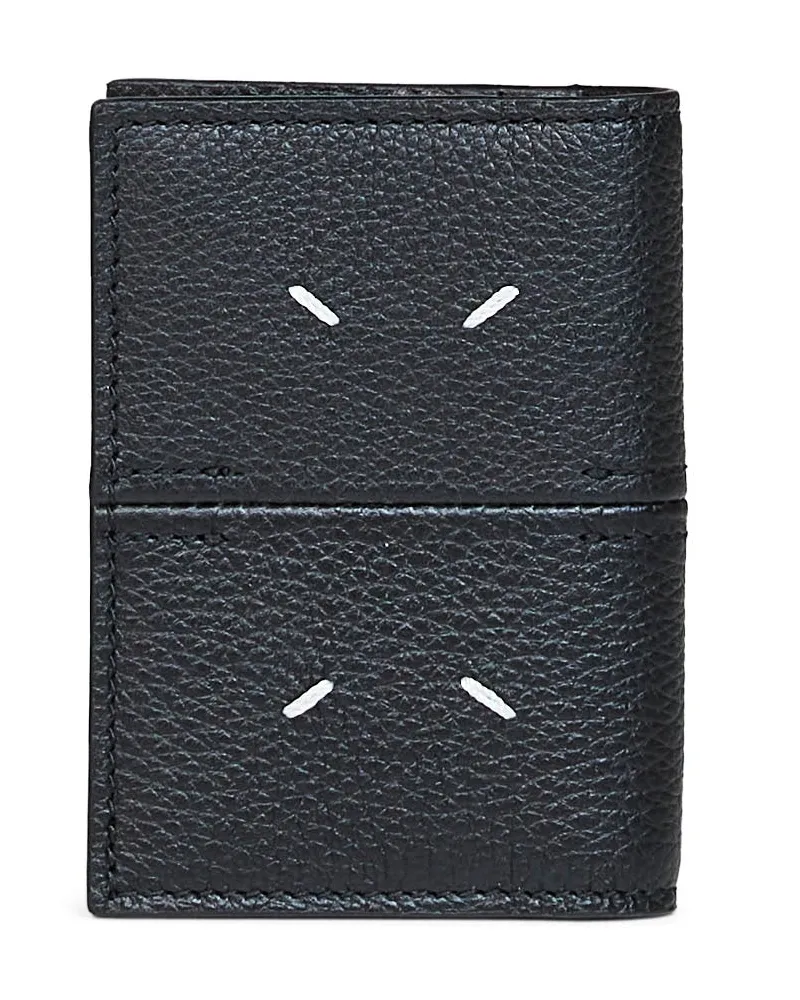 Maison Margiela Dress-Age Card Wallet — Black Black