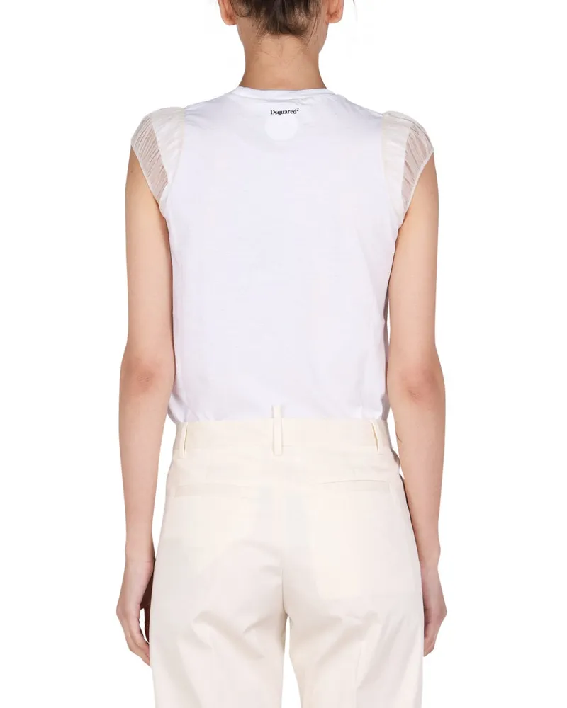 Dsquared2 Logo Print T-Shirt — White White