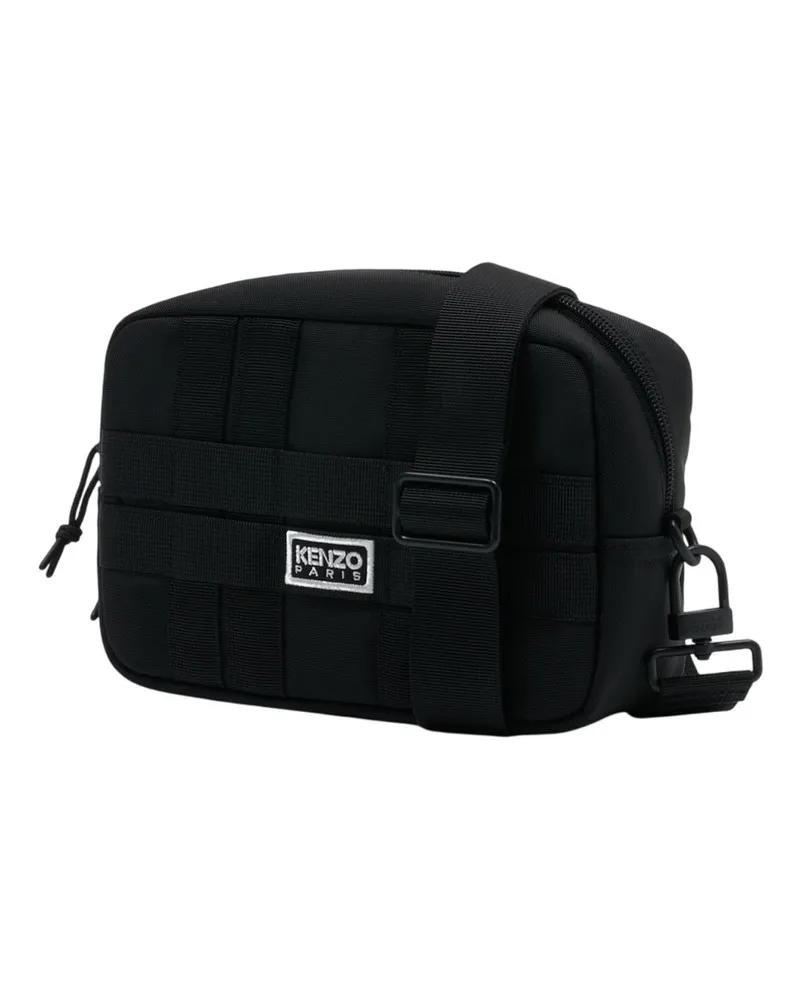 Kenzo Women's Crossbody -  Nylon Black Bags Crossbodies Black
