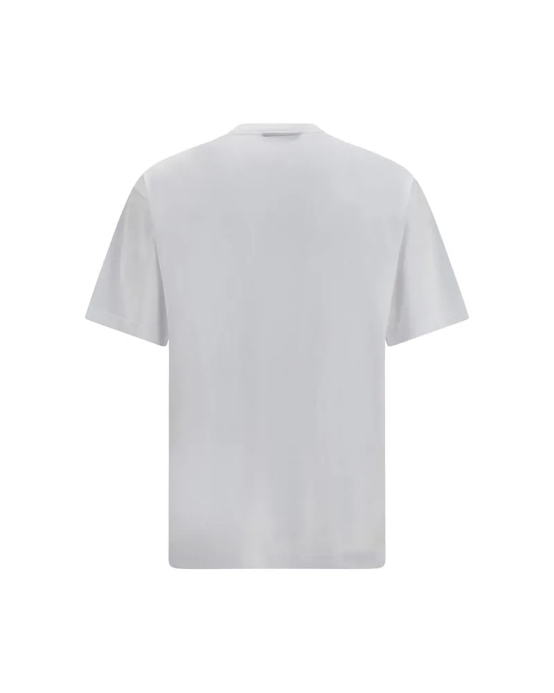Gucci Men White Cotton T-Shirt White