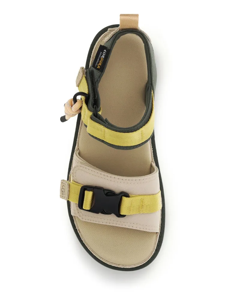 UGG Women's Sandals Goldenstar Wildwood Sand Castle Upper: Other Materials Beige