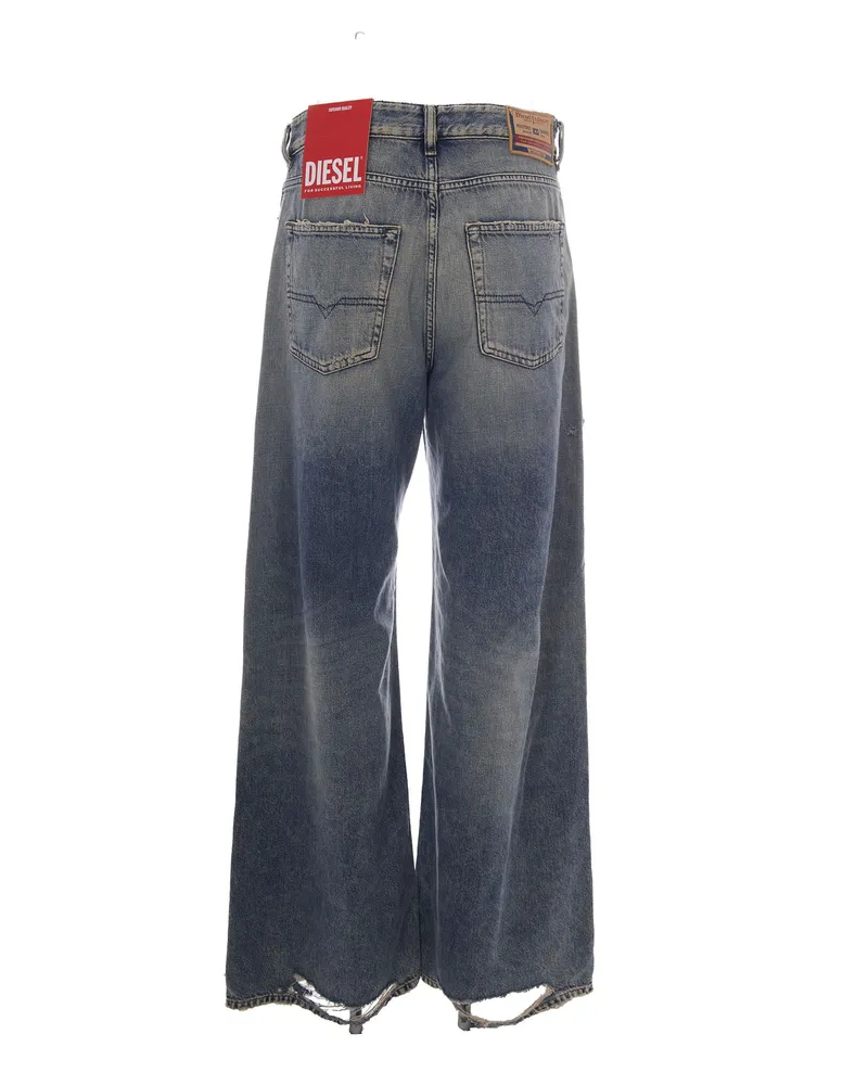 Diesel Women's Jeans 1996 D-Sire-Yu Denim Cotton Lyocell Blue