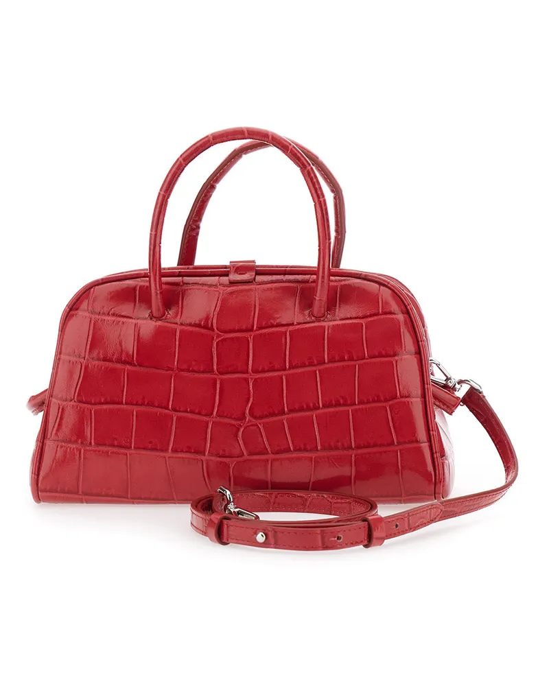 Jacquemus Top Handle Bag — Red Red