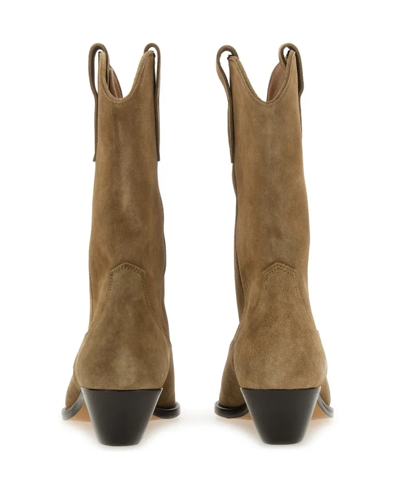 Isabel Marant Duerto Boots — Beige Beige
