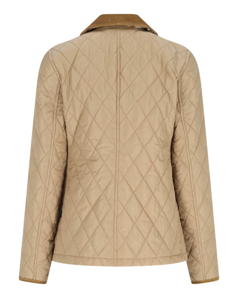 Burberry Women's Jackets Cream Polyamide Cream