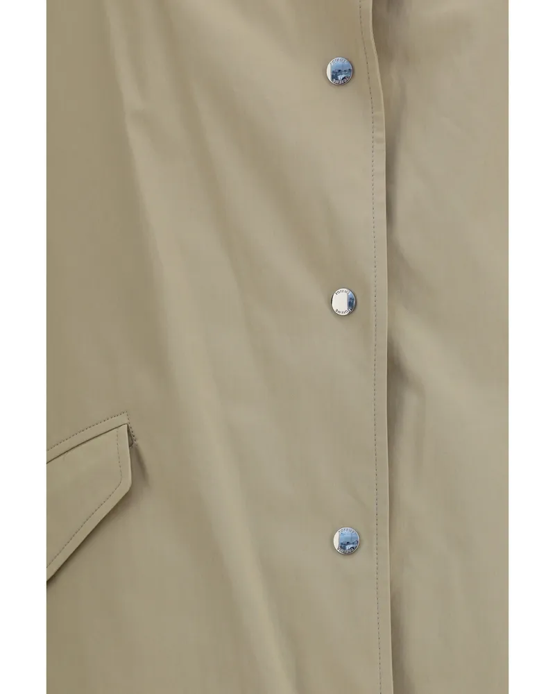 Totême Women's Trench Coat Beige Cotton & Raincoats Beige