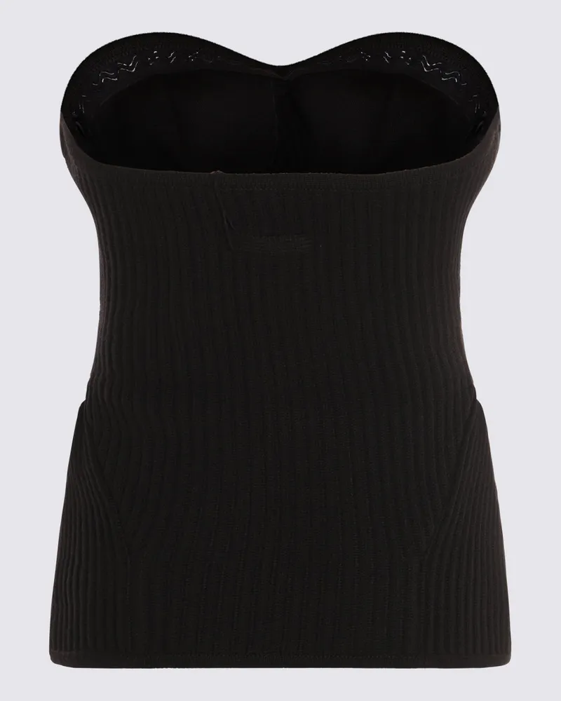 Jean Paul Gaultier Women's Top Black _we Black