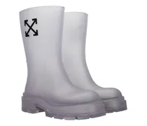 Women's Transparent Pvc Ankle Boots