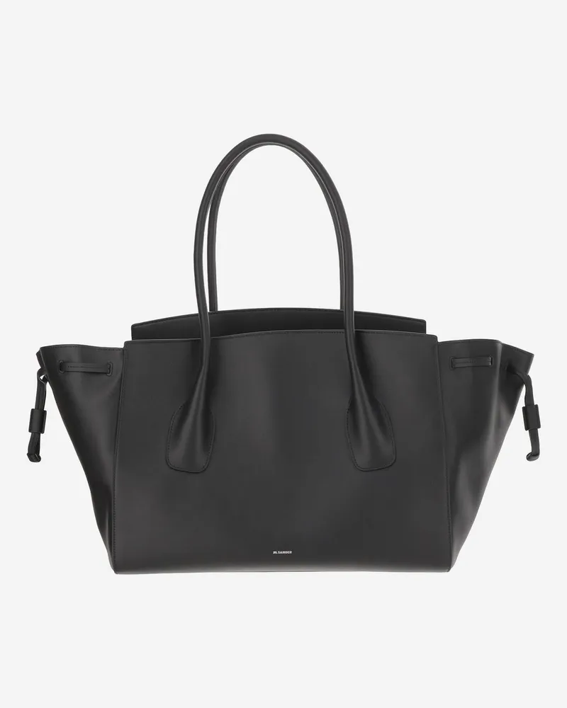 Jil Sander Women's Leather Bag Black Shoulder Black