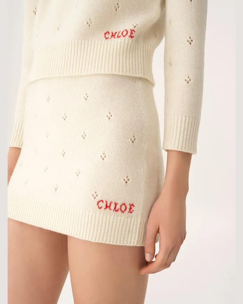 Chloé Skirt — Ivory Ivory