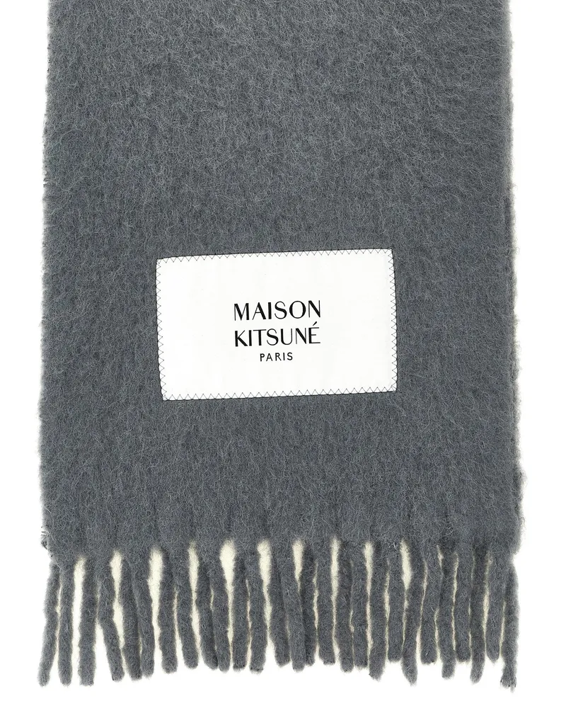 Kitsuné Gradient Scarf — Grey Grey