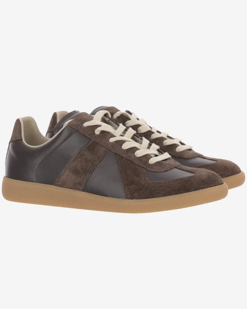 Maison Margiela Replica Sneakers — Brown Brown