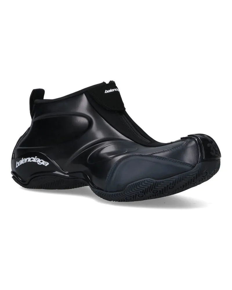 Balenciaga Men's Sneakers Black Polyester Black