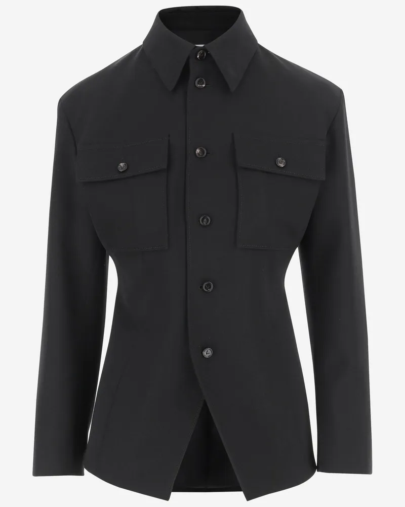 Bottega Veneta Women's Wool Jacket Black Black