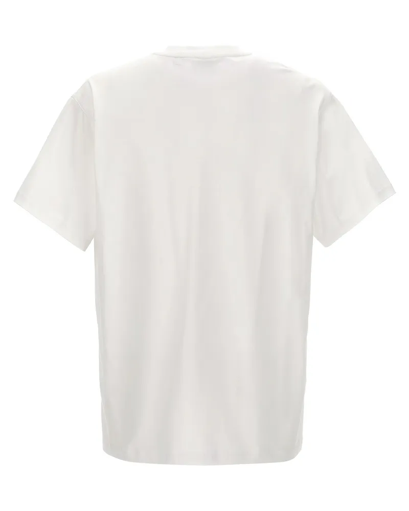 Burberry Men's White Cotton T-Shirt White