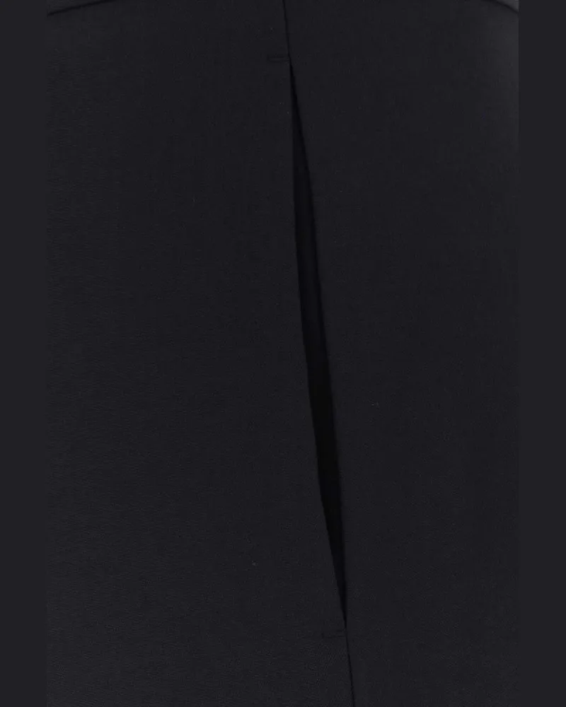 Carven Wool Trousers — Black Black