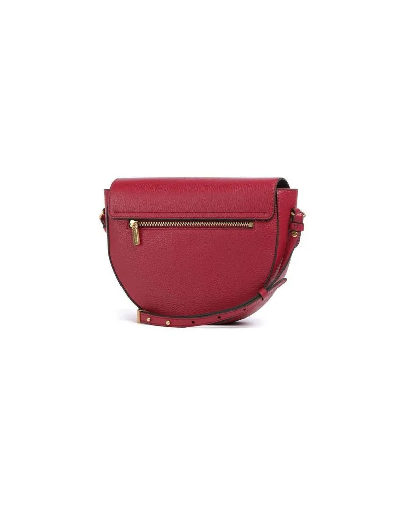 Coccinelle Women's Crossbody Bag Sangria Cowhide - Crossbody-Bags Red
