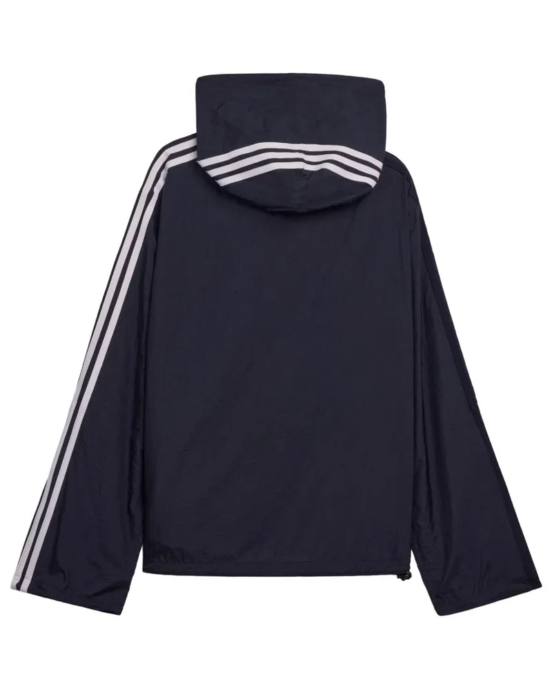 adidas 3 Stripes Polyamide Jacket — Black Black
