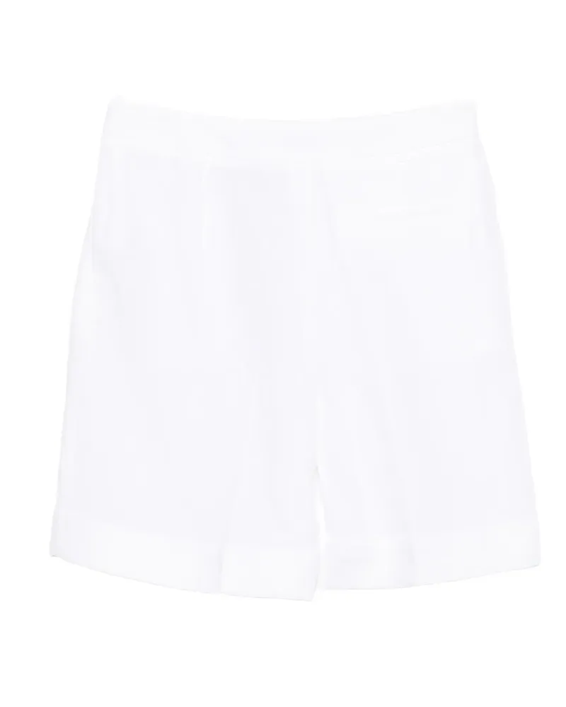 Eleventy Women's Linen Shorts Ss26 W White