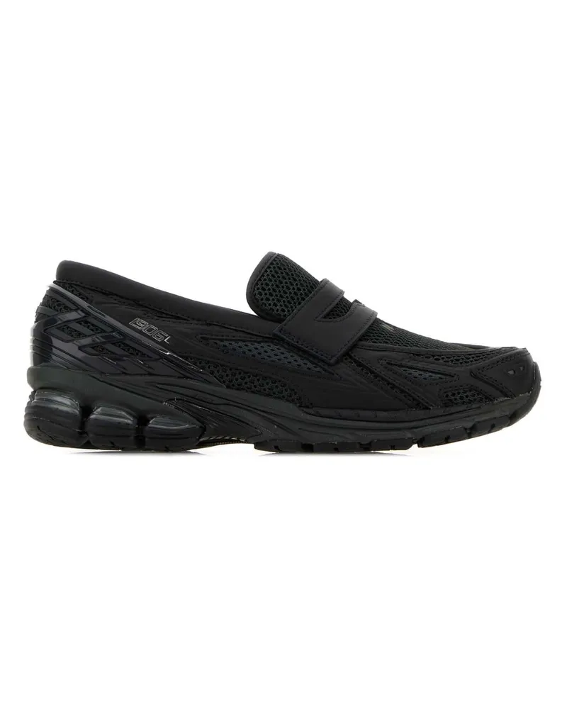 New Balance Unisex Mesh Moccasin Black Synthetic Black