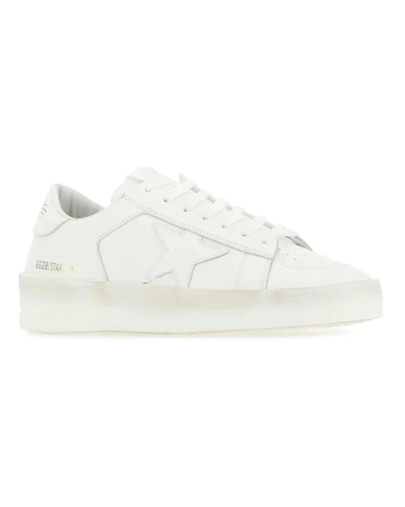 Golden Goose 10100 Leather - Sole: Rubber Sneaker White