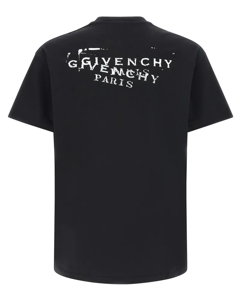 Givenchy Men's Black Cotton T-Shirt Black