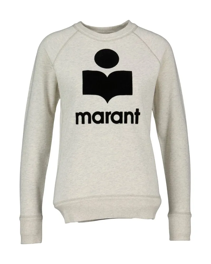 Isabel Marant Women's Millyny Sweatshirt -  Cotton Ivory Ready-To-Wear Sweatshirts Ivory
