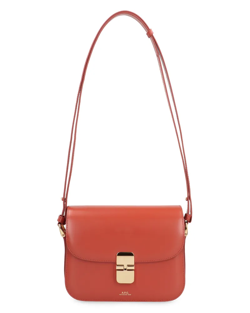 A.P.C. Grace Crossbody Bag — Red Red