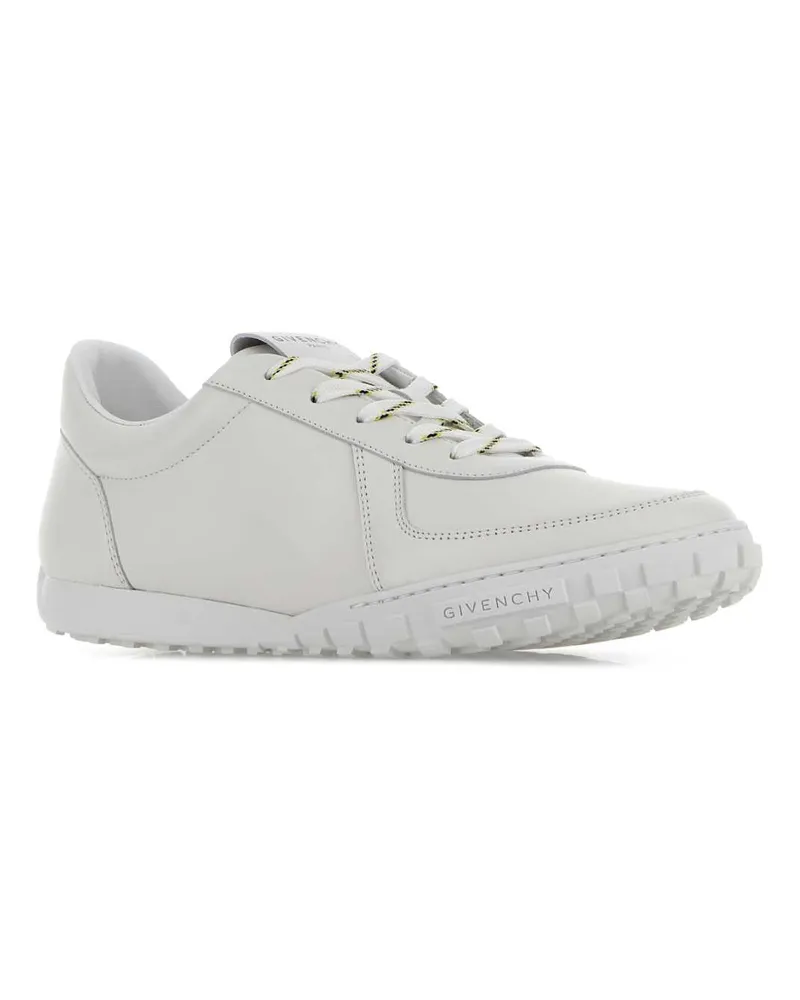 Givenchy Men's White Leather Glide Sneakers White