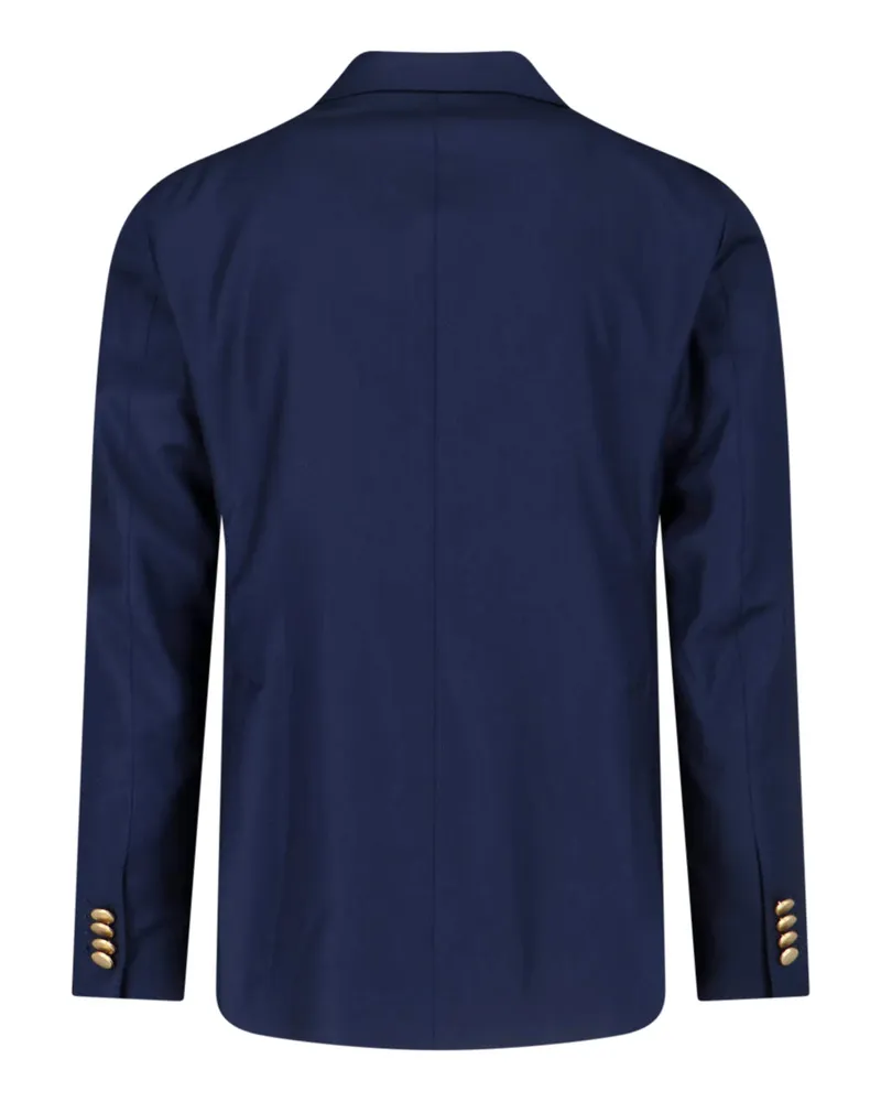 Tagliatore Men's Jackets Blue Virgin Wool Navy