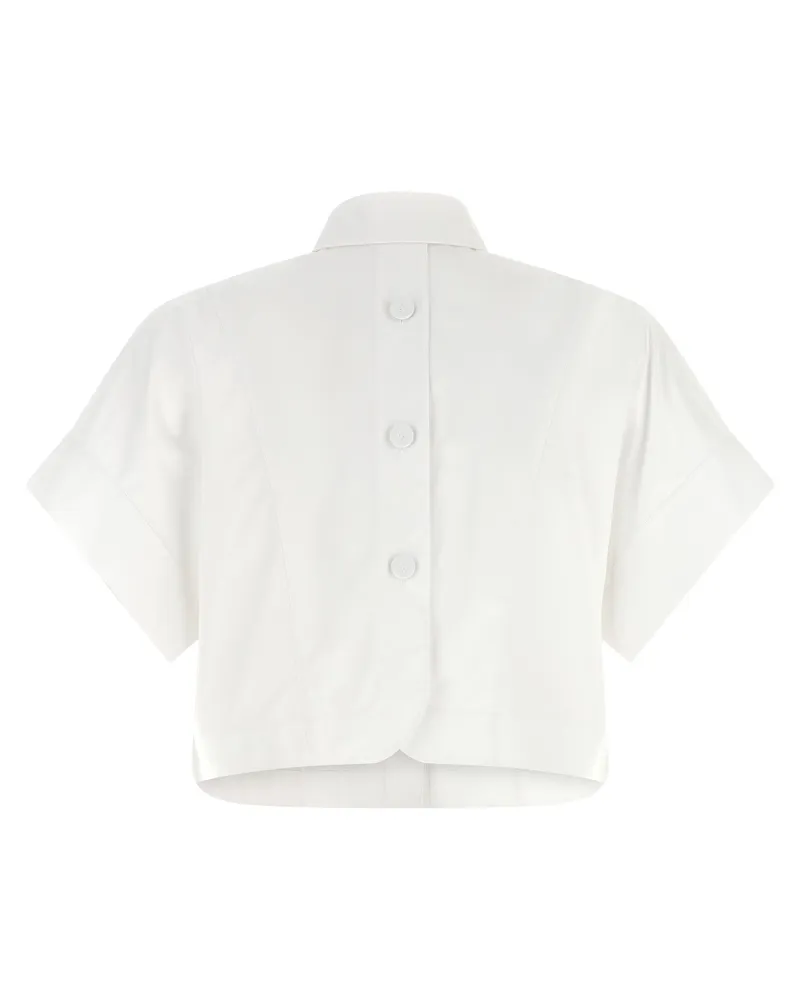 Fendi Women's White Cotton Blouse White