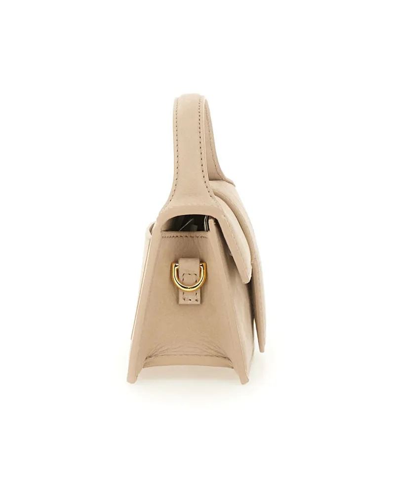Jacquemus Top Handle Bag — Beige Beige