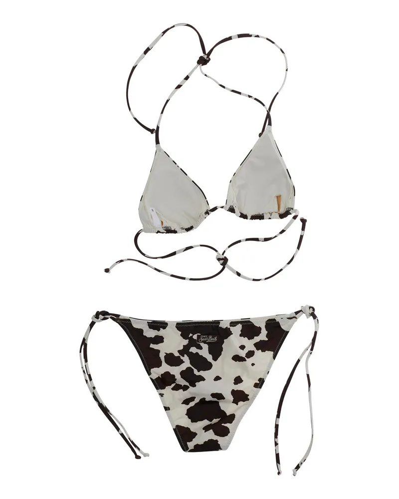 MC2 Saint Barth Girls' Bikini Leah Multicolour Swimsuits Sea Clothing Multicolor
