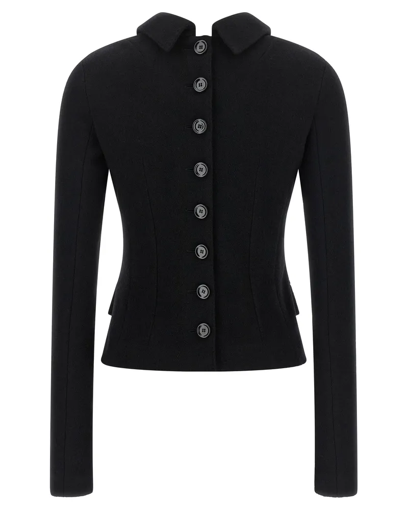 Dolce & Gabbana Identity Blazer — Black Black