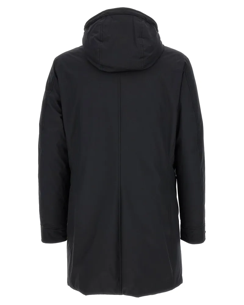 MOORER Vermont Coat — Black Black