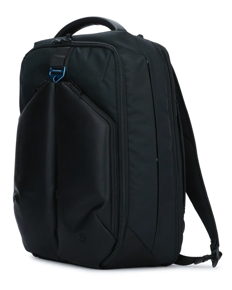 Piquadro Unisex Zaino Porta Pc 15,6 Espandibile 3 Comparti T N Zaini Bag Black