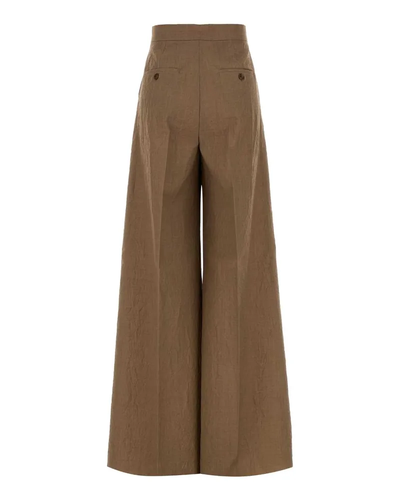Max Mara Teruel Trousers — Beige Beige
