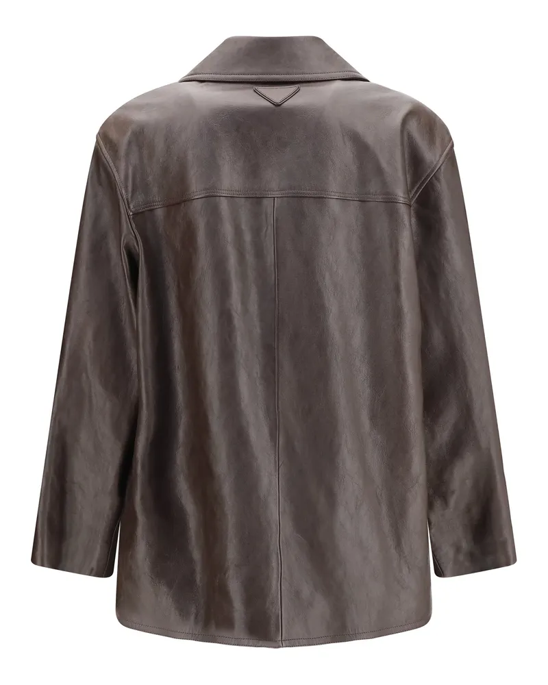 Saint Laurent Men's Grain De Poudre Jacket Noir Wool Ovis Aries Blazers E Vests Gray